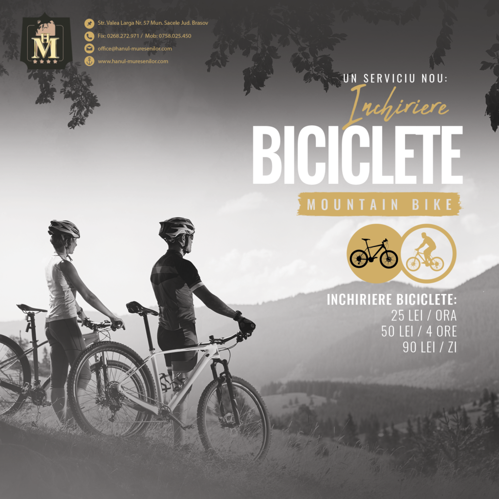Inchiriere biciclete Brasov / Sacele